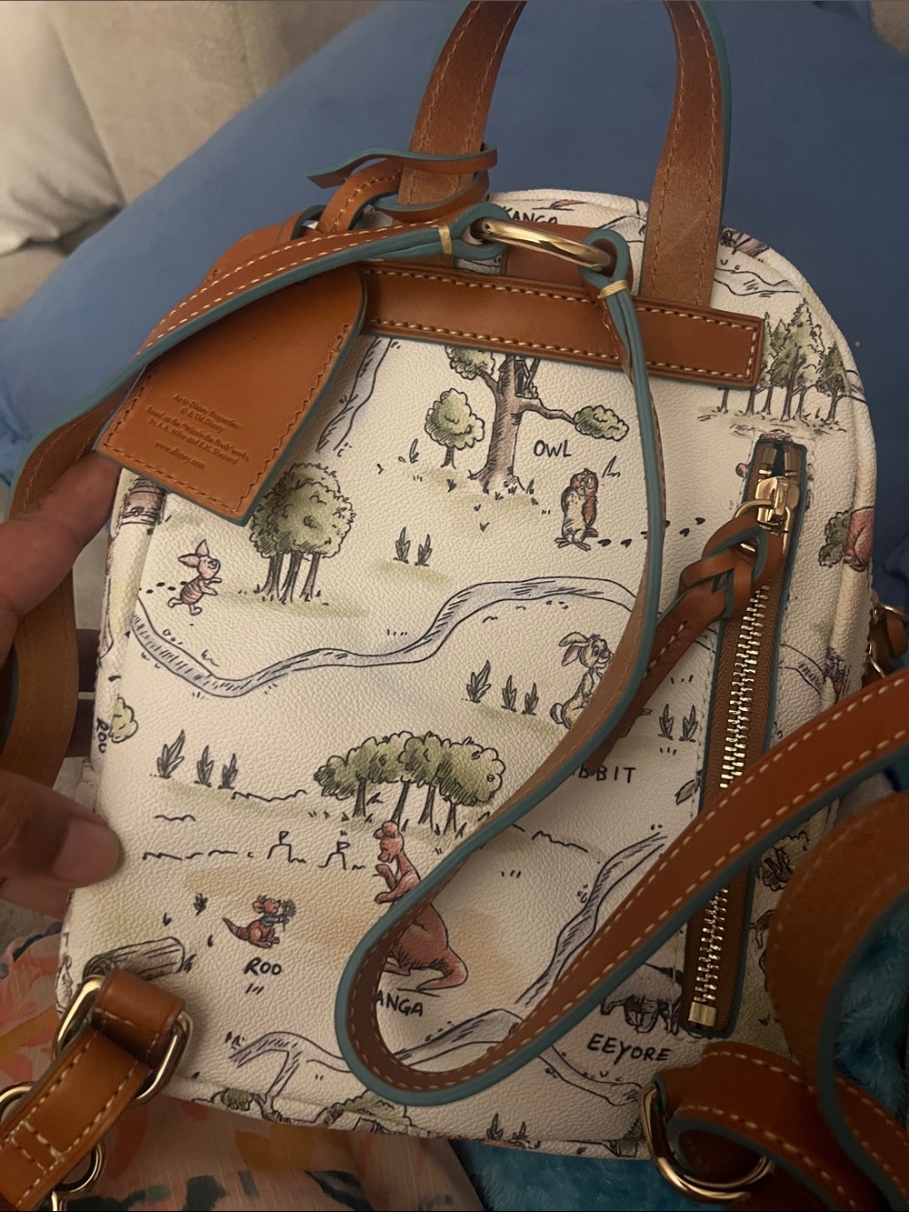 Dooney & Bourke Winnie the Pooh Hundred Acre Woods Backpack - Picture 5 of 8